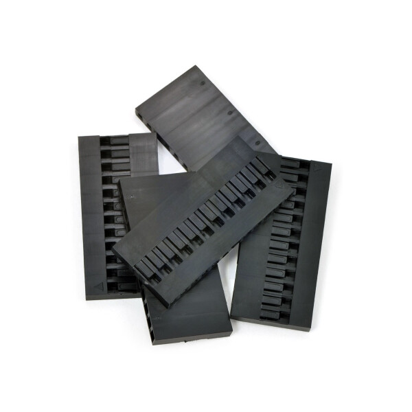 Ausverkauf! 0.1 (2.54mm) Crimp Connector Housing:...