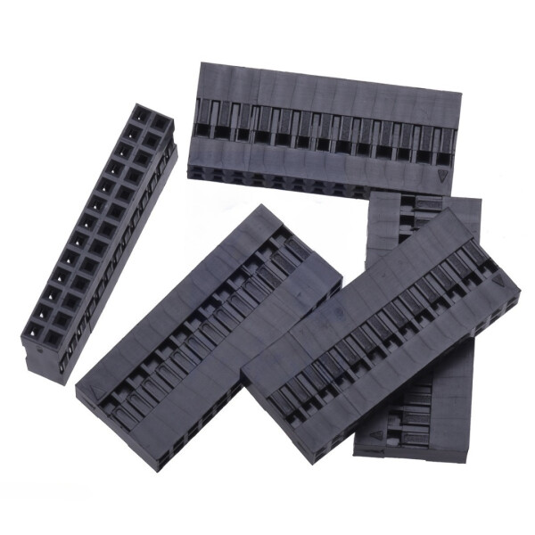 0.1 (2.54mm) Crimp Connector Housing: 2x13-Pin 5-Pack
