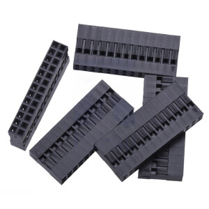 Ausverkauf! 0.1 (2.54mm) Crimp Connector Housing:...