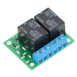 Pololu Basic 2-Channel SPDT Relay Carrier for &quot;Sugar Cube&quot; Relays