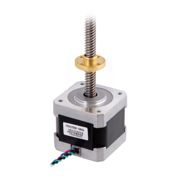 Pololu Stepper Motor with 18cm Lead Screw: Bipolar, 200...