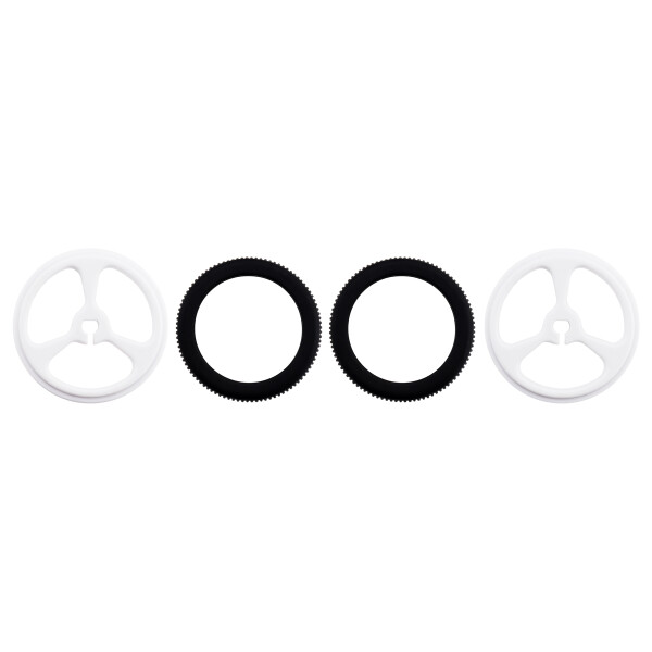 Pololu Wheel 32×7mm Pair - White
