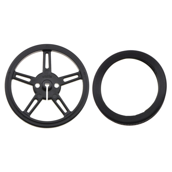 Pololu Wheel 60×8mm Pair - Black