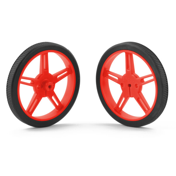 Pololu Wheel 60×8mm Pair - Red