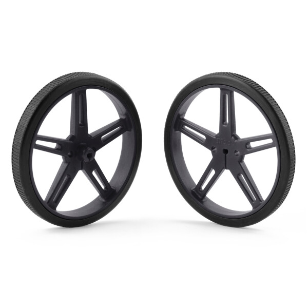 Pololu Wheel 70×8mm Pair - Black