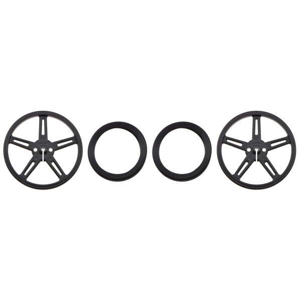 Pololu Wheel 70×8mm Pair - Black