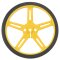 Pololu Plastic Wheel 70x8mm Pair Yellow for Micro Metal Gearmotors