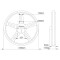 Pololu Plastic Wheel 70x8mm Pair White for Micro Metal Gearmotors