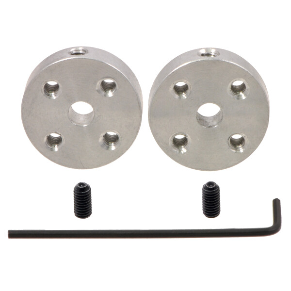Pololu Universal Aluminum Mounting Hub for 4mm Shaft, M3...
