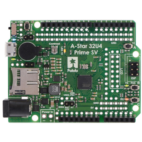 Pololu A-Star 32U4 Prime SV microSD
