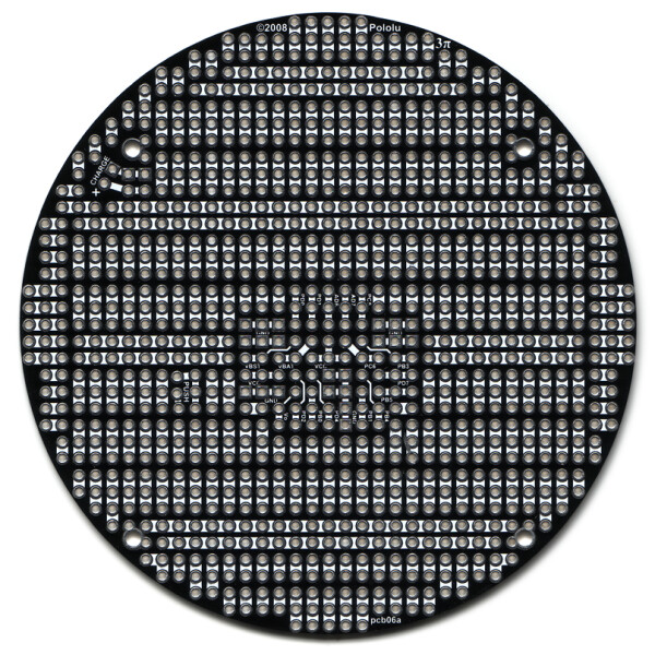 Pololu 3pi Expansion Kit without Cutouts - Black