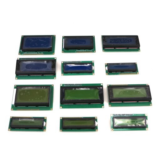 Graphic/Character 1602 1604 2004 12864 LCD Display Module White on Blue/Black on Green 5V