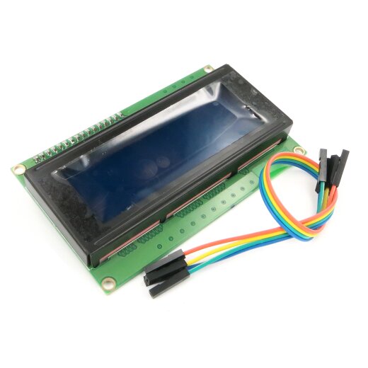 Character 20x4 LCD Display Module 2004 White on Blue 5V I2C Interface mit HD44780