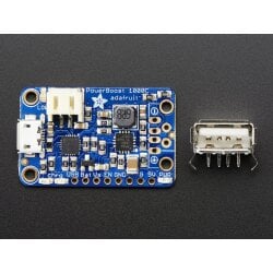 Adafruit PowerBoost 1000 Charger - Rechargeable 5V Lipo...