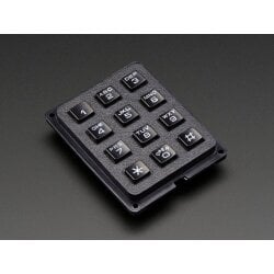 Adafruit 3x4 Phone-Style Matrix Keypad with 12 Buttons