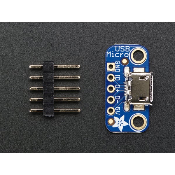 Adafruit USB Micro-B Breakout Board