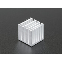 Adafruit Aluminum Heat Sink for Raspberry Pi 3 - 15 x 15 x 15mm 3082