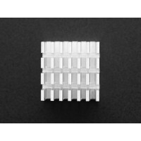 Adafruit Aluminum Heat Sink for Raspberry Pi 3 - 15 x 15 x 15mm 3082