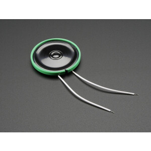 Adafruit Thin Plastic Speaker w Wires - 8 ohm 0.25W 1891