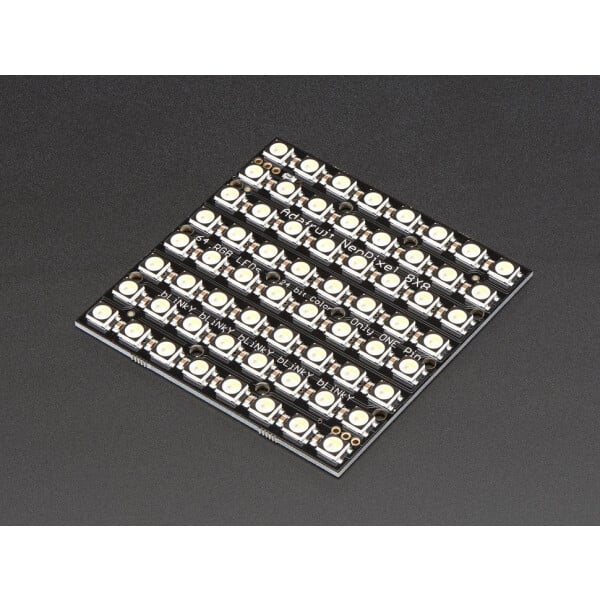 Adafruit NeoPixel NeoMatrix - 64 RGBW - Natural