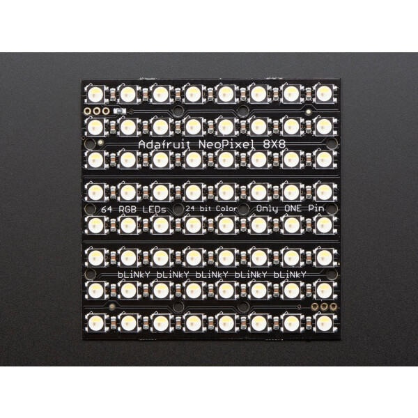 Adafruit NeoPixel NeoMatrix - 64 RGBW - Natural