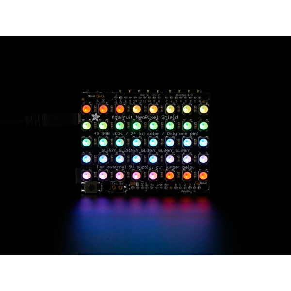 Adafruit NeoPixel Shield - 40 RGBW - Cool White