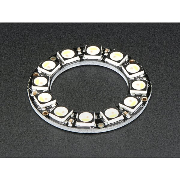 Adafruit NeoPixel Ring - 12 x 5050 RGBW LEDs w/Integrated...