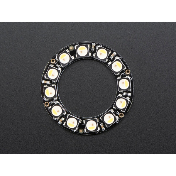 Adafruit NeoPixel Ring - 12 x 5050 RGBW LEDs w/Integrated...