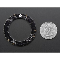 Adafruit NeoPixel Ring 16x 5050 RGBW LEDs with Integrated Drivers Natural White ~4500K