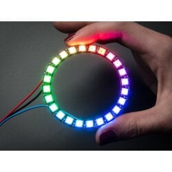 Adafruit NeoPixel Ring 24x 5050 RGB LED with Integrated...