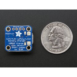 Adafruit Micro Lipo with MicroUSB Jack - USB LiIon/LiPoly Charger - v1