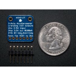 Adafruit ADXL326 - 5V ready triple-axis accelerometer (+-16g analog out)