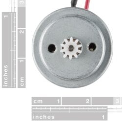 SparkFun Hobby Motor with 10T Gear 1.0 to 3.0VDC...